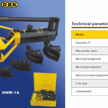 Máy uốn ống thủy lực 6 tấn TLP HHW-1A-4