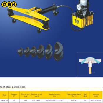 Máy uốn ống thủy lực chạy điện 20 tấn TLP HHW-4D-3