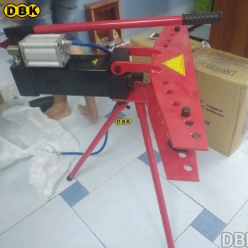 Máy uốn ống thủy lực chạy khí nén 13 tấn TLP HHW-2Q-1