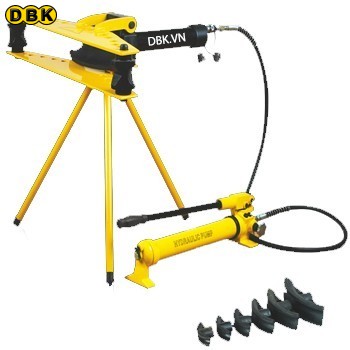 Máy uốn ống thủy lực có bơm tay rời 20 tấn TLP HHW-4F